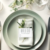 "Have a Seat"カスタムメッセージ結婚 プレイスカード