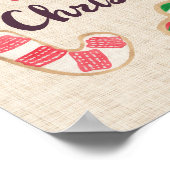 Have a Sweet Christmas Art Print ポスター (角)