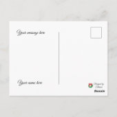 Have a Sweet Christmas Greeting Card ポストカード (裏面)