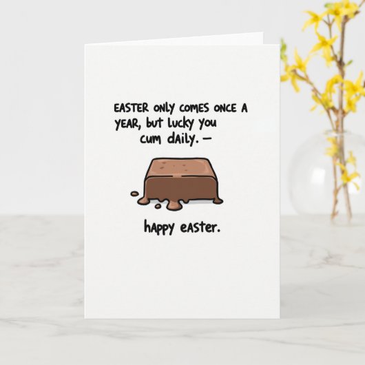 Have A Sweet Holiday Card カード (黄色い花)