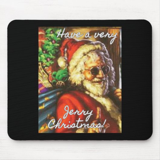 Have A Very Jerry Christmas Garcia Santa Holiday マウスパッド (正面)