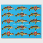 「Have a Walleye すてき Christmas」ラッピング紙 ラッピングペーパー (フラット)
