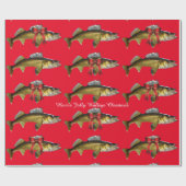 「Have a Walleye すてき Christmas」ラッピング紙 ラッピングペーパー (フラット)