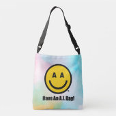 Have An A.I. Day! Tote to carry your stuff. クロスボディバッグ (裏面)