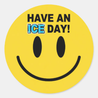 HAVE AN ICE DAY! STICKERS  ラウンドシール
