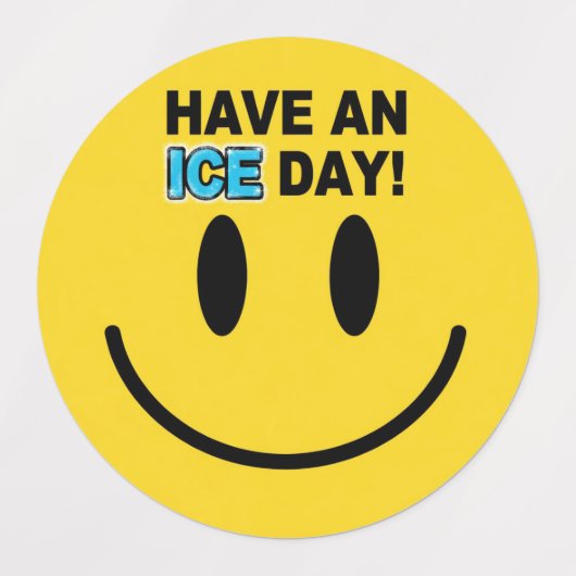 HAVE AN ICE DAY STICKERS  ラベル (デザイン2)