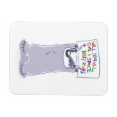 Have Badger – ウィル旅行 –  マグネット (横)