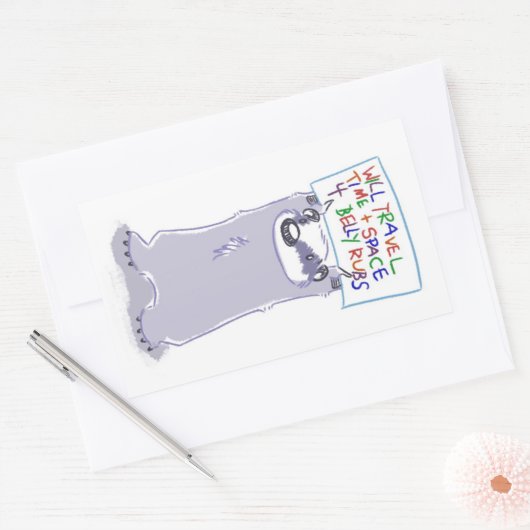 Have Badger - Will Travel – ステッカー (封筒)