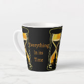 Have Faith カフェラテマグ (左アングル)