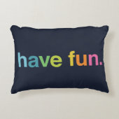 Have fun アクセントクッション (正面)