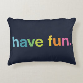 Have fun アクセントクッション