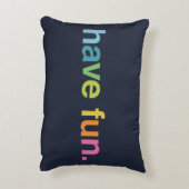 Have fun アクセントクッション (裏面(縦))