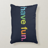 Have fun アクセントクッション (正面(垂直))