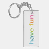 Have fun キーホルダー (正面左)