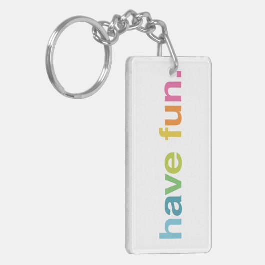 Have fun キーホルダー (正面左)