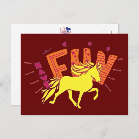Have FUN ポストカード (正面/裏面)