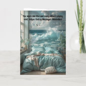 Have fun on your honeymoon. カード (裏面)