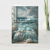 Have fun on your honeymoon. カード (裏面)