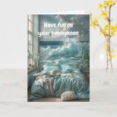 Have fun on your honeymoon. カード (黄色い花)