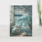 Have fun on your honeymoon. カード (裏面)