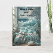 Have fun on your honeymoon. カード (正面)