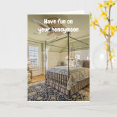 Have fun on your honeymoon. カード (黄色い花)