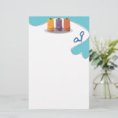 Have fun sewing 便箋 (スタンド正面)