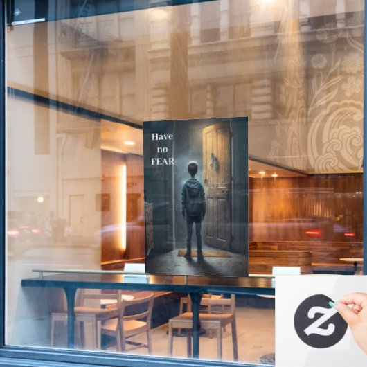 Have no Fear ウィンドウサイン (カフェ窓)