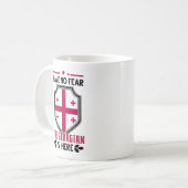 Have No Fear The Georgian Is Here Georgia Tbilisi コーヒーマグカップ (正面左)