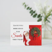 Have you been nice? Christmas Postcard  ポストカード (スタンド正面)
