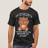 have you ever had one of those days bears tシャツ (正面)