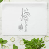 "HAVE YOU READ THE DAILY TEXT TODAY?"  Towel キッチンタオル (折り畳み)