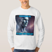 Have you Tried AI - Men's White Long Sleeve Tee Tシャツ (正面)