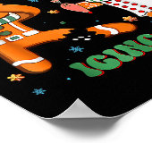 Have You Tried Icing It Funny Gingerbread Rn Nurse ポスター (角)