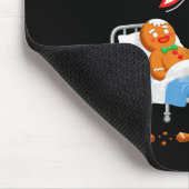 Have You Tried Icing It Gingerbread Funny Nurse Ch マウスパッド (コーナー)