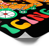 Have You Tried Icing It Gingerbread Nurse Christma ポスター (角)