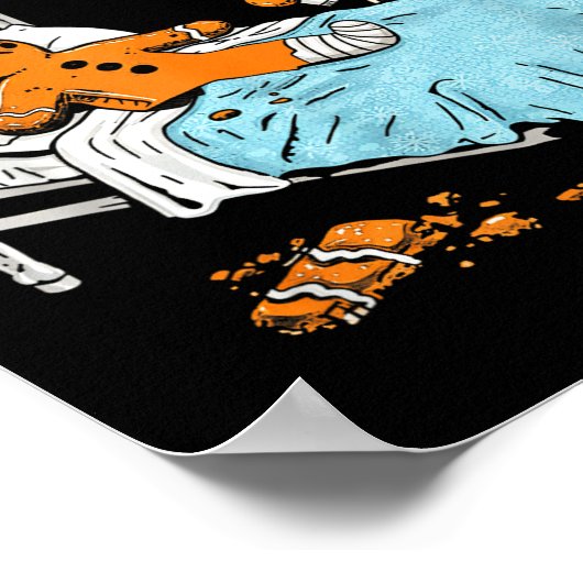 Have You Tried Icing It Gingerbread Nurse Christma ポスター (角)