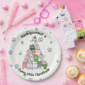Have yourself a Furry Little Christmas! ペーパープレート (パーティー)