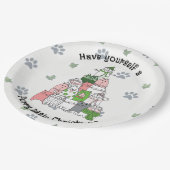 Have yourself a Furry Little Christmas! ペーパープレート (アングル)