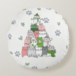 Have yourself a Furry Little Christmas! ラウンドクッション