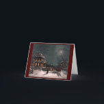 Have Yourself a Merry Little Christmas シーズンカード<br><div class="desc">The painting on the front of this card is a painting called "Christmas Eve" by J Hoover. It reminds me so much of the Christmas scenes in "Meet Me in St Louis" that it comes with "Have Yourself a Merry Little Christmas" pre-printed inside. You can edit it to contain any...</div>