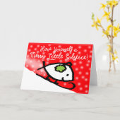 Have Yourself a Merry Little Solstice! - カード (黄色い花)