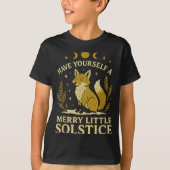 Have Yourself A Merry Little Solstice Fox Mystic  Tシャツ (正面)
