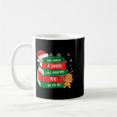 Have Yourself A Smutty Little Christmas You For Bo コーヒーマグカップ (左)
