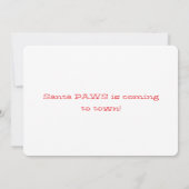 Have Yourself  Merry Little Christmas Grinning Dog (裏面)