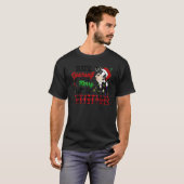 Have Yourself Merry Little Christmas Santa Cow Paj Tシャツ (正面フル)