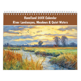 Havelland 2026 Calendar – River Landscapes, Meadow カレンダー