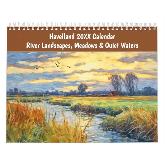 Havelland 2026 Calendar – River Landscapes, Meadow カレンダー (カバー)