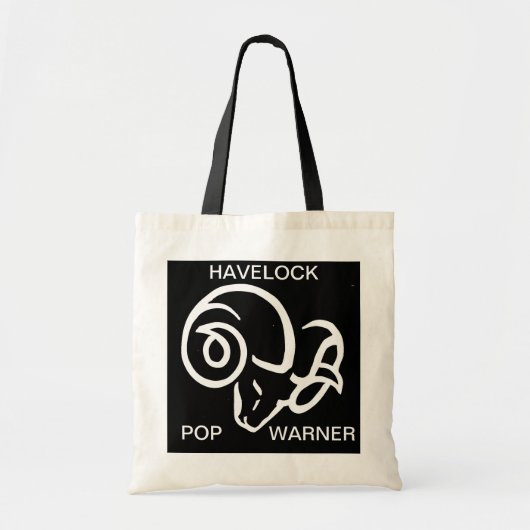 HAVELOCKポップ・アートのなワーナー トートバッグ (正面)