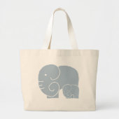 Haven Moonlight baby Elephant giant tote ラージトートバッグ (正面)